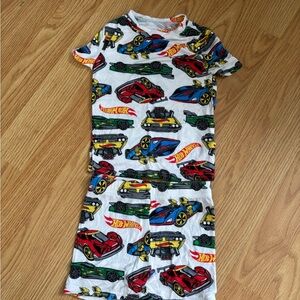 Hot Wheels Kids Pajama Set - Colorful Car Design